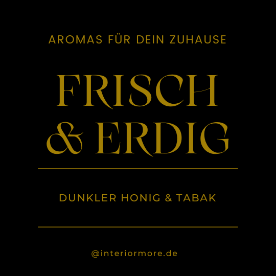 Dunkler Honig & Tabak Raumduftstäbchen