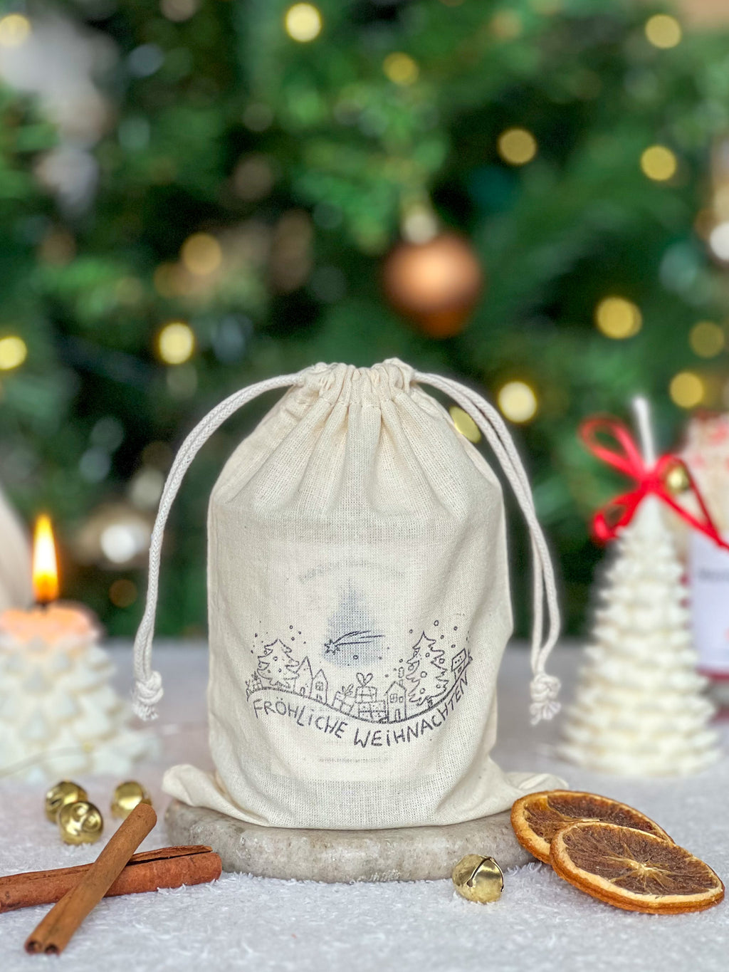 Glühwein Dessertkerze